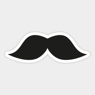 Mustache Sticker